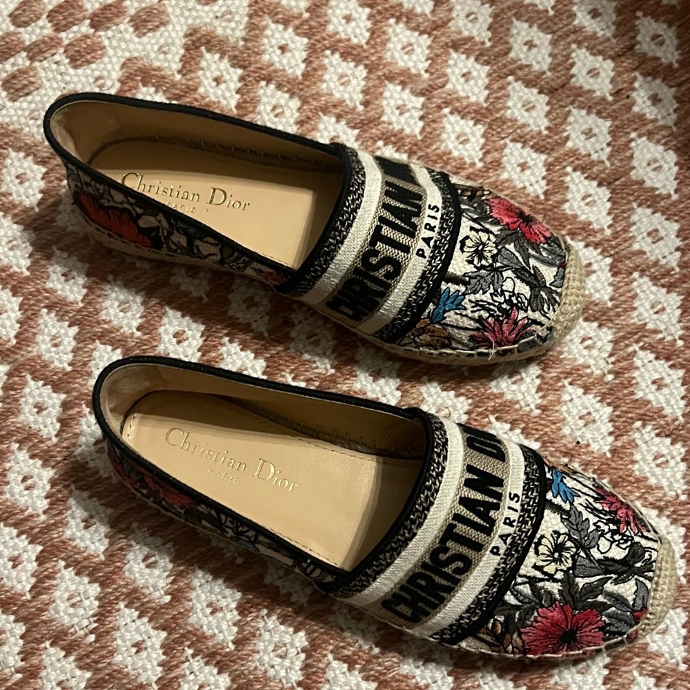 Dior Granville Embroidered Espadrille